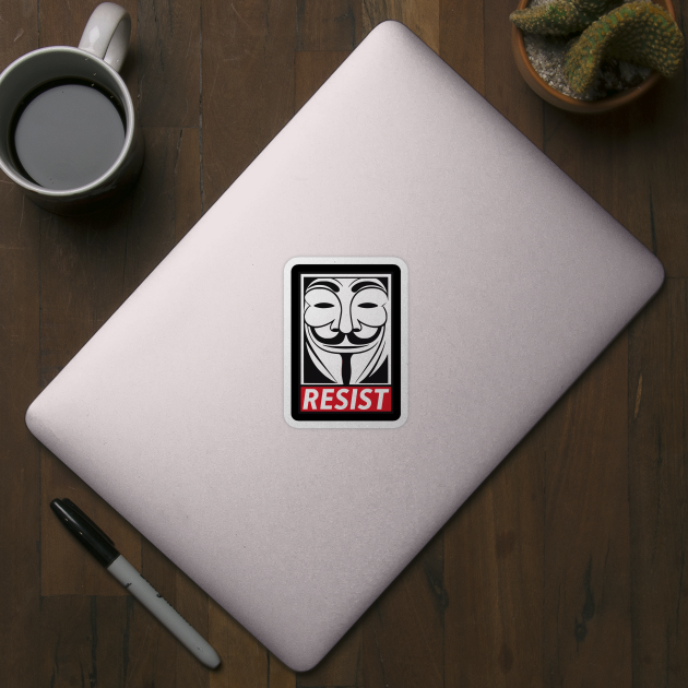 Resist - Anonymous by UrbanLifeApparel